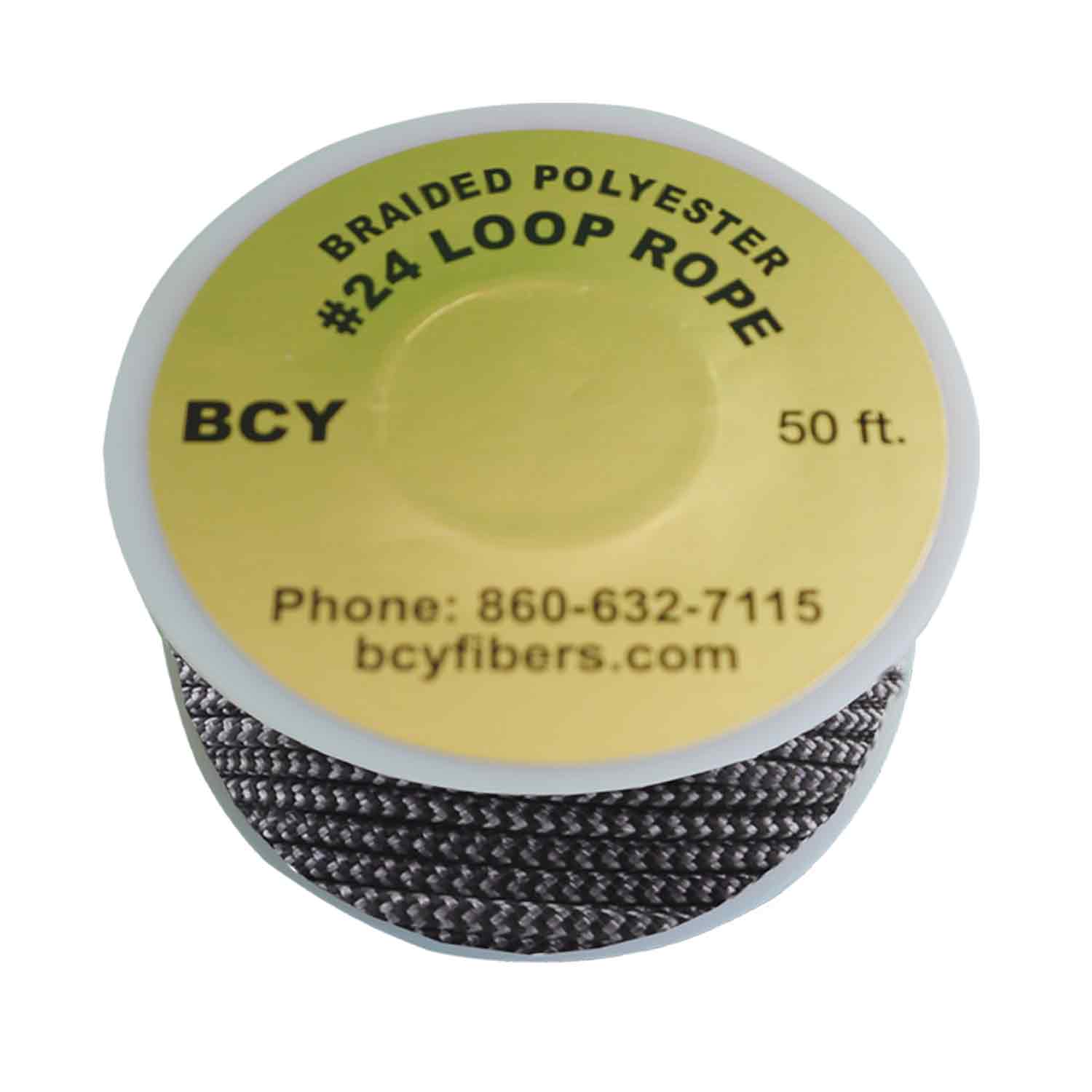 Нить для петельки релиза BCY 24 Loop Rope 1 метр черная