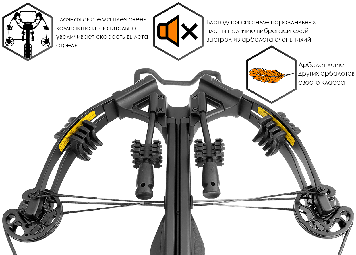Арбалет блочный EK Blade+ 345