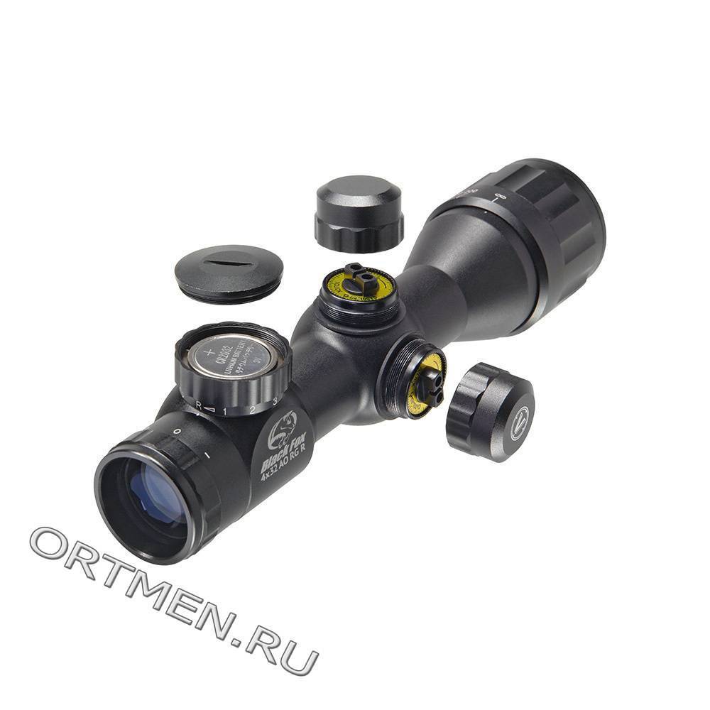 Прицел для арбалета оптический Veber Black Fox 4x32