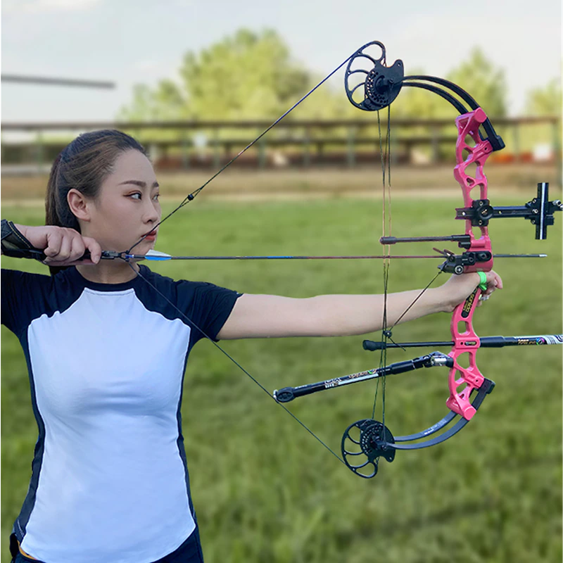 Спортивный подростковый блочный лук Sanlida Hero X8 XS KIT