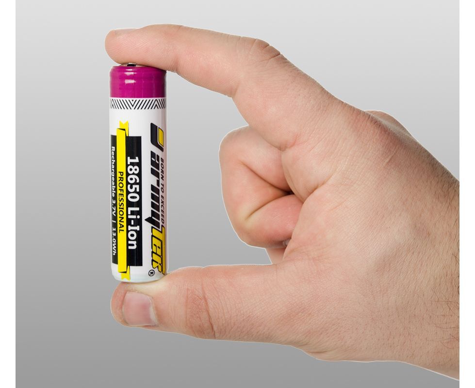 Аккумулятор Armytek 18650 Li-Ion c защитой 3500 mAh																							
