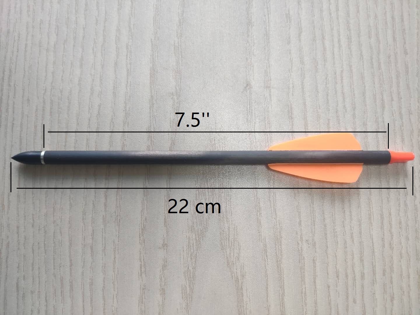 Дротик карбоновый 7,5" для арбалета Cobra System R9