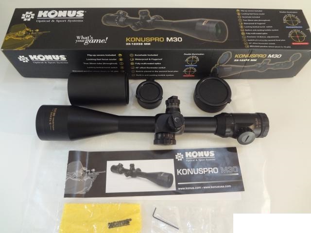 Оптический прицел Konuspro M-30 3-12x56