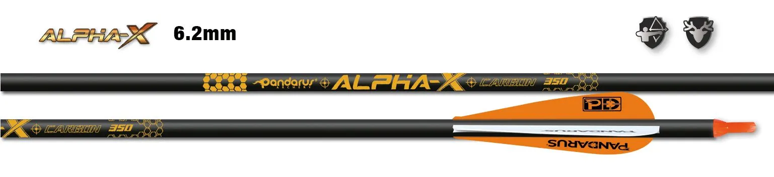 Стрела лучная карбоновая Pandarus Alpha X