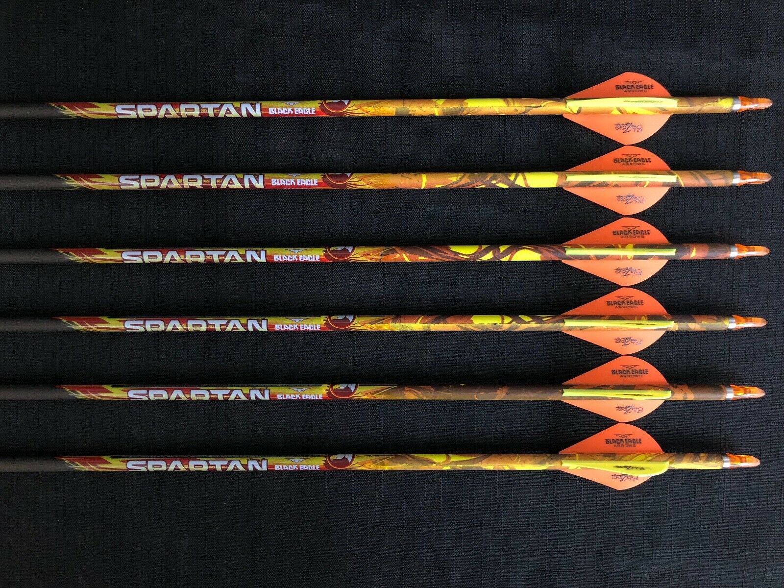 Стрелы Black Eagle Spartan (.001”) 6 шт