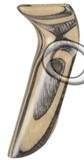Упор для лука Hoyt Grip PF Wood RH White