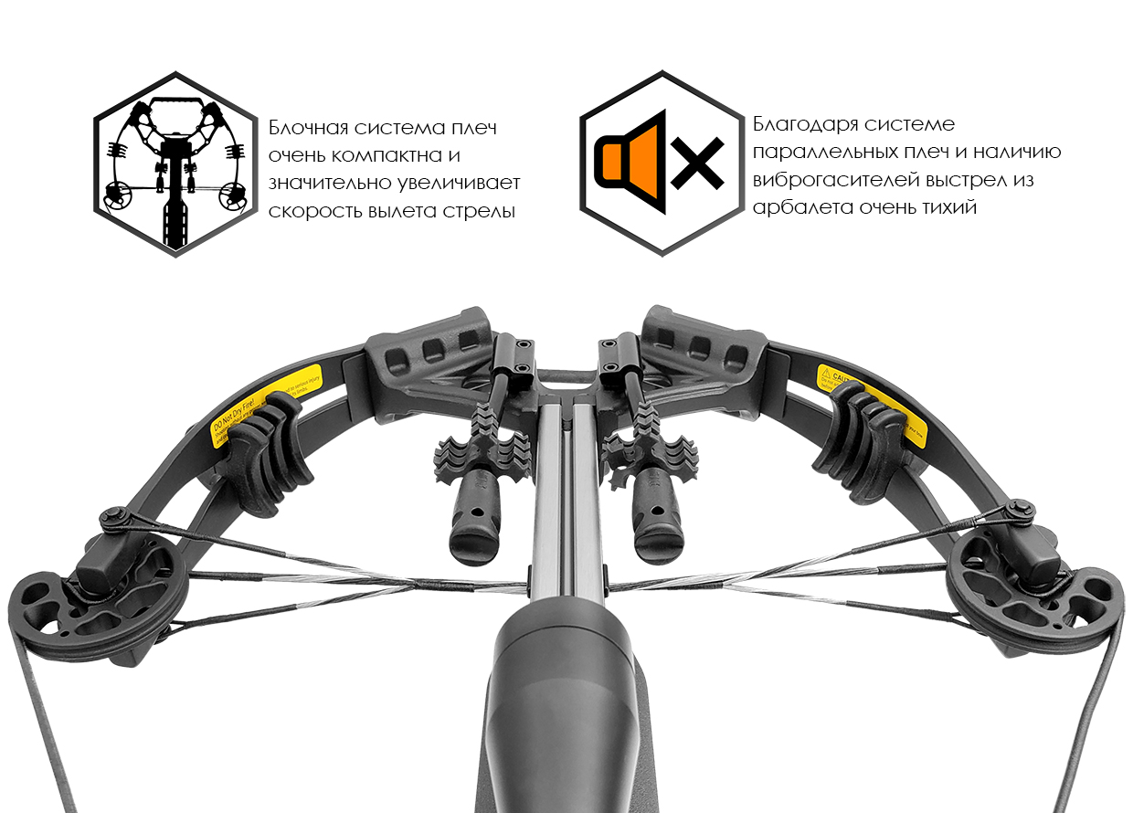 Арбалет блочный EK Hex 400