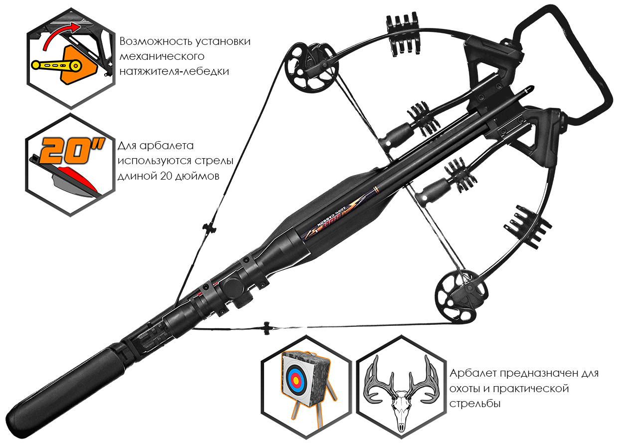 Арбалет блочный EK Blade+ 345