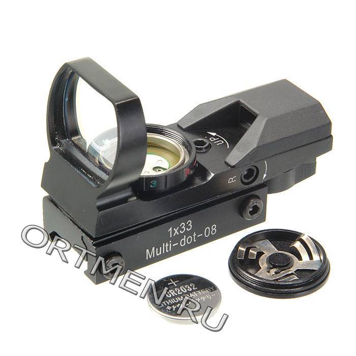 Прицел коллиматорный Veber 1*22*33 RG Weaver