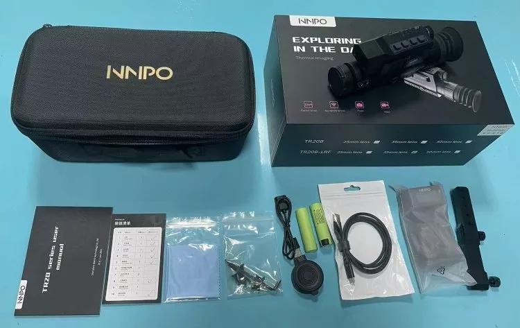 Тепловизионный прицел с дальномером NNPO TR20B-LRF 35mm
