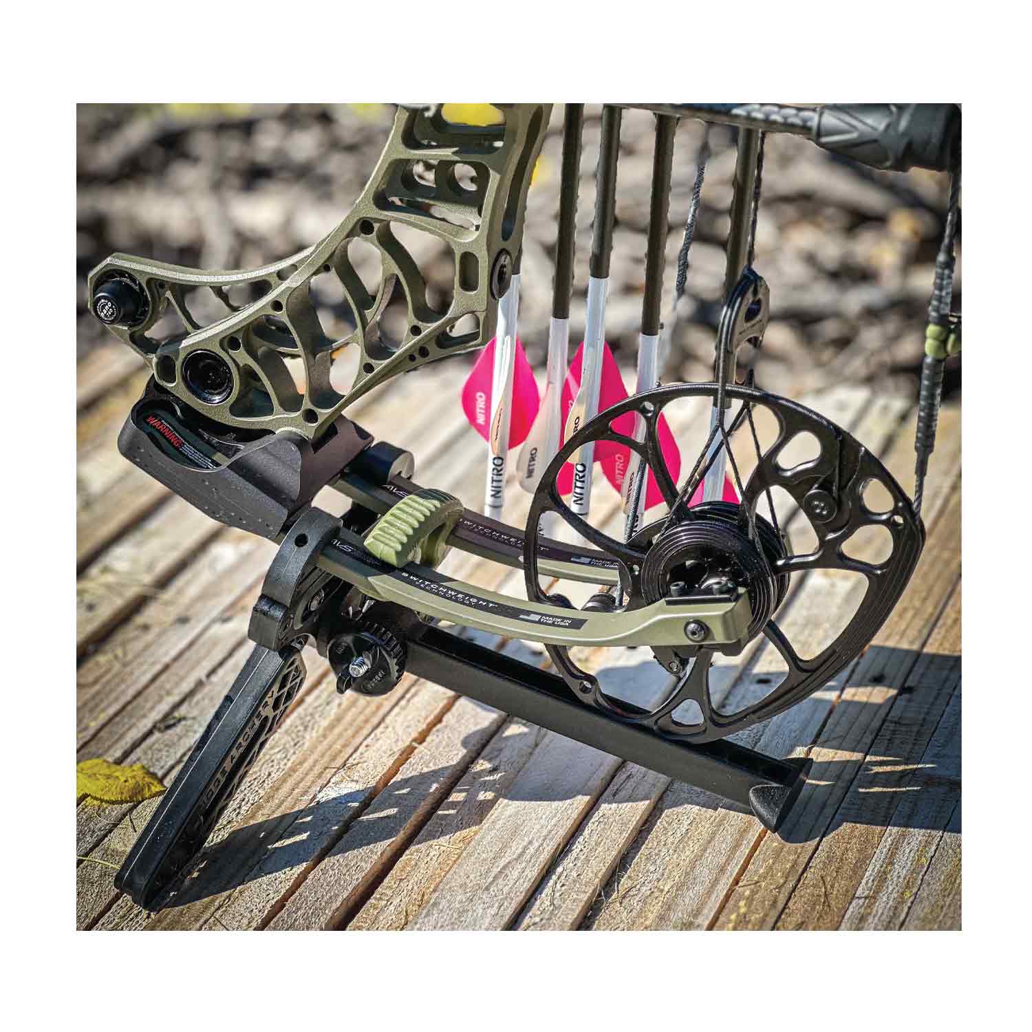 Подставка для блочного лука Pine Ridge Kwik Stand Tri-Pod 