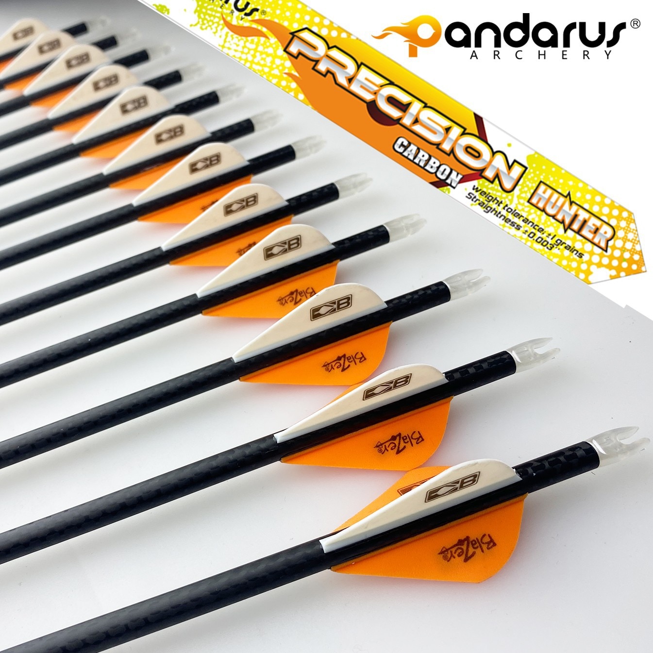 Стрела лучная карбоновая Pandarus Precision 3K Hunter
