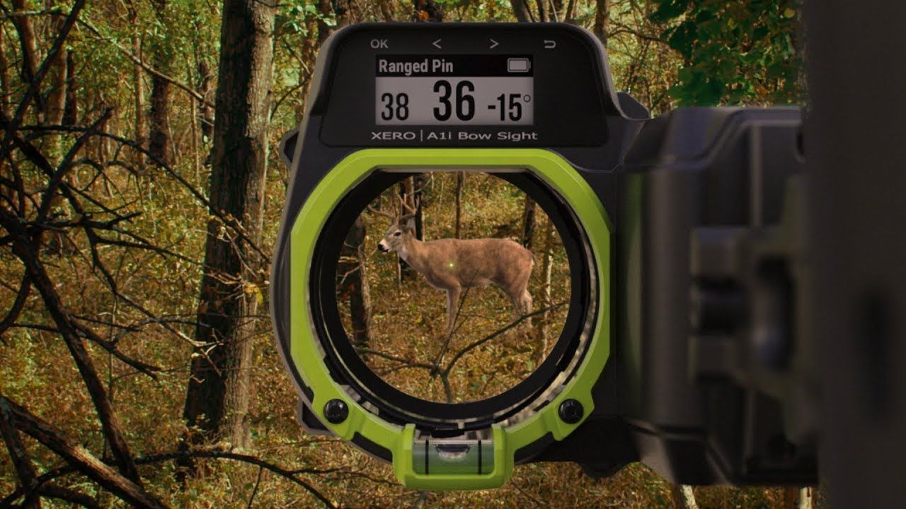 Прицел для лука с дальномером Garmin Xero A1