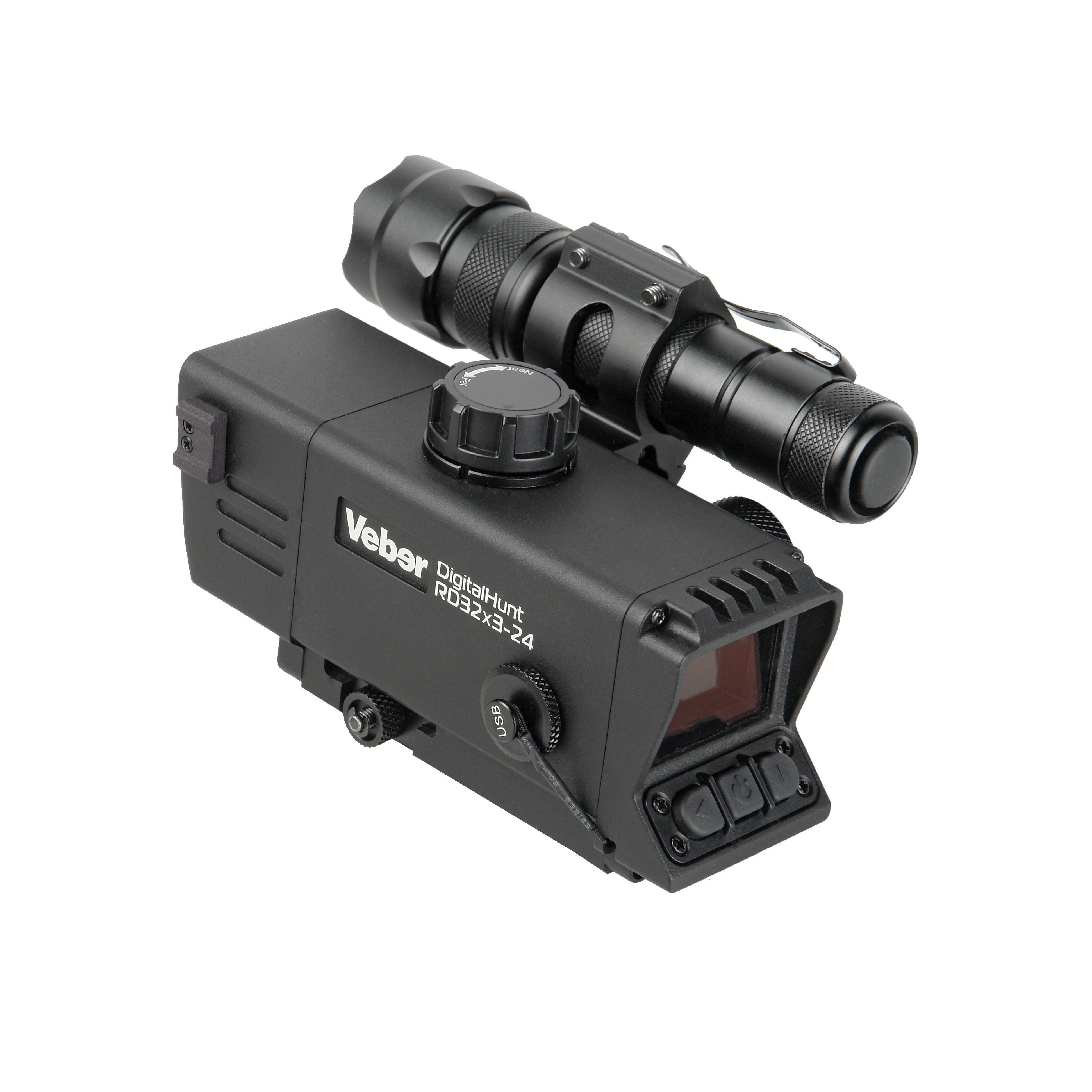 Цифровой прицел ночного видения Veber DigitalHunt RD32X3-24