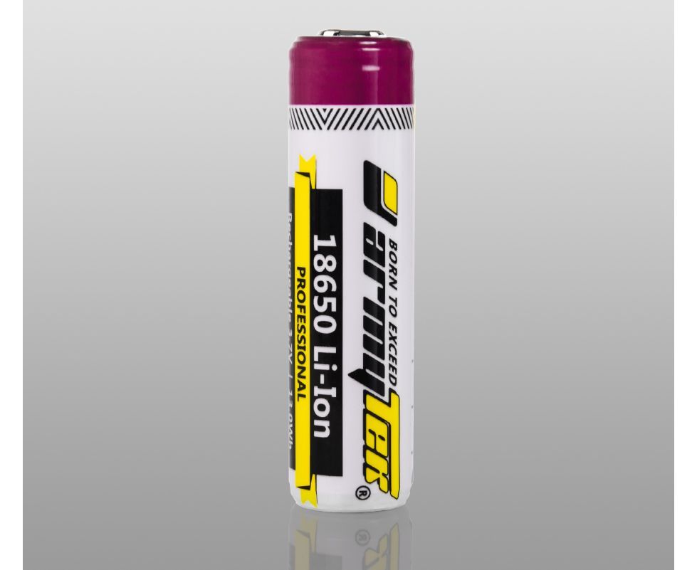 Аккумулятор Armytek 18650 Li-Ion c защитой 3500 mAh																							