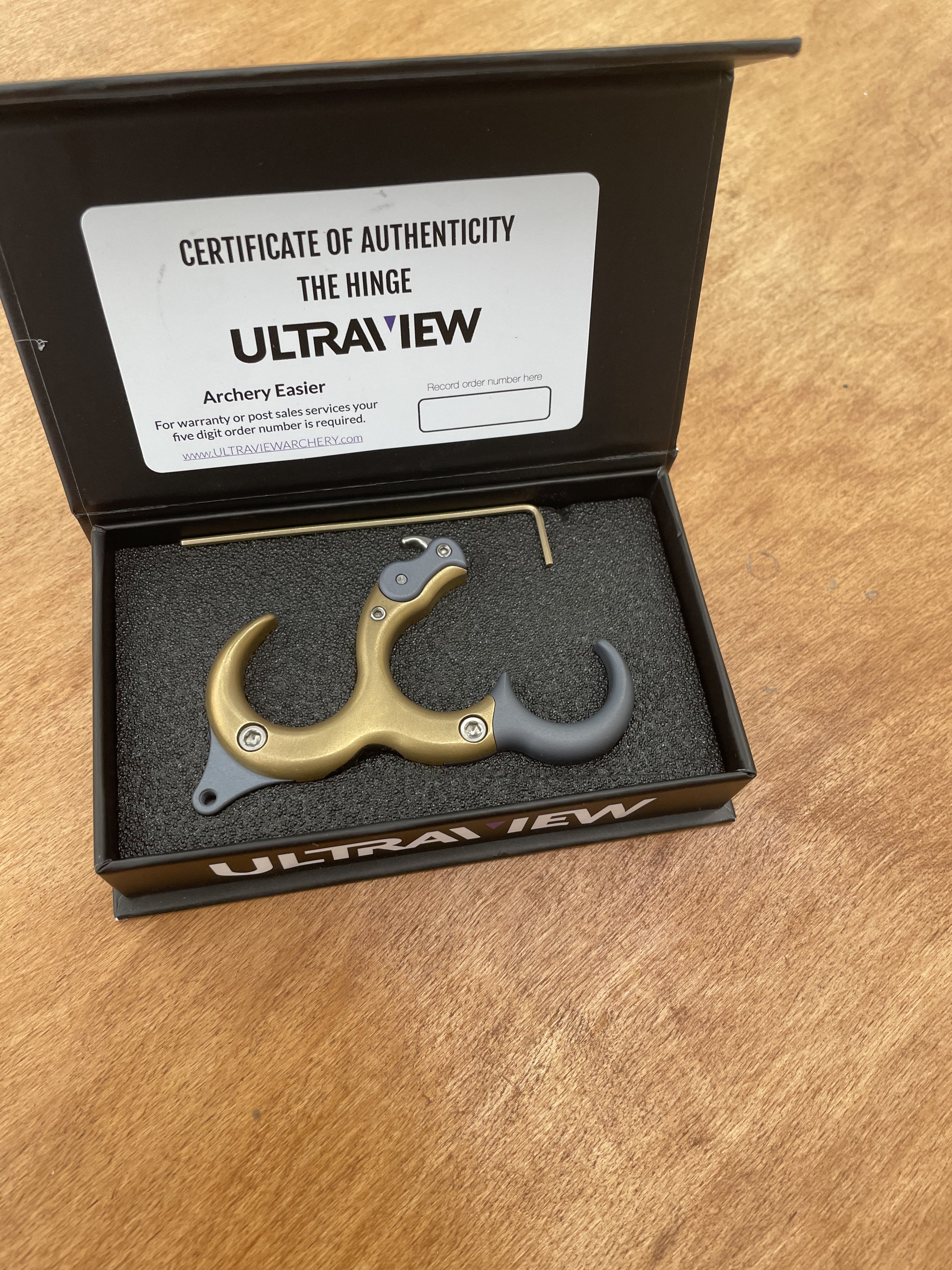 Релиз UltraView The Hinge Release (Латунь)