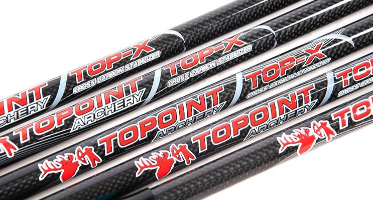 Система стабилизации 5 предметов Topoint Top-X (30" +12" +4" +тройник) черный