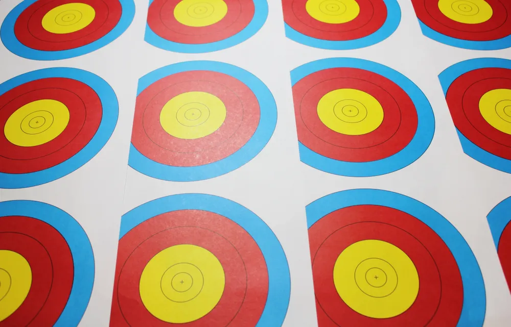 Мишень FITA 3x20cм Вертикальная