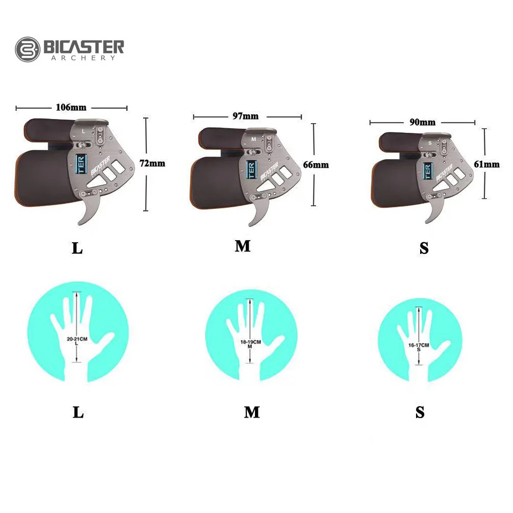 Напальчник для стрельбы из лука BICASTER ASA PRO Cordovan RH