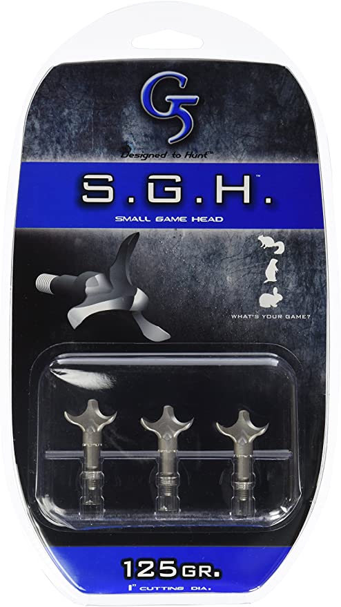 Наконечник G5 G5 S.G.H. (Small Game Head) 125grn 3 шт.