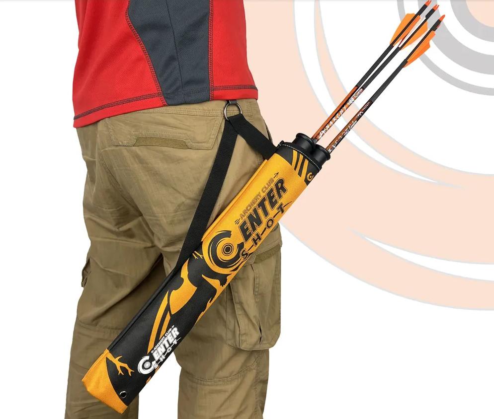 Колчан поясной Centershot T2 оранжевый
