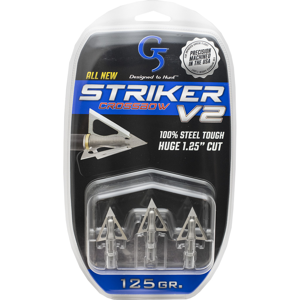 Наконечник G5 Striker V2 125grn 3 шт