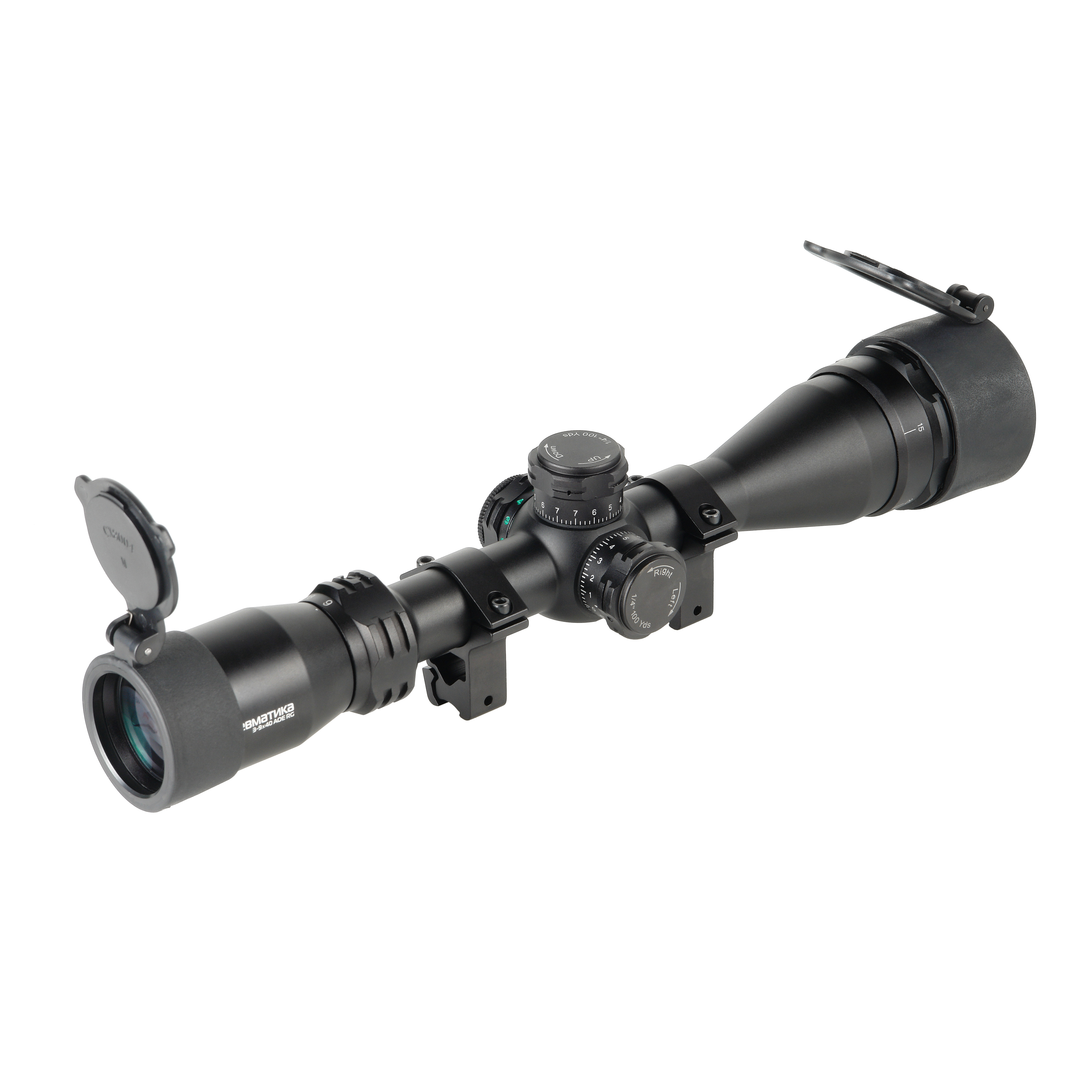 Прицел оптический Veber 3-9X40 AOE RG