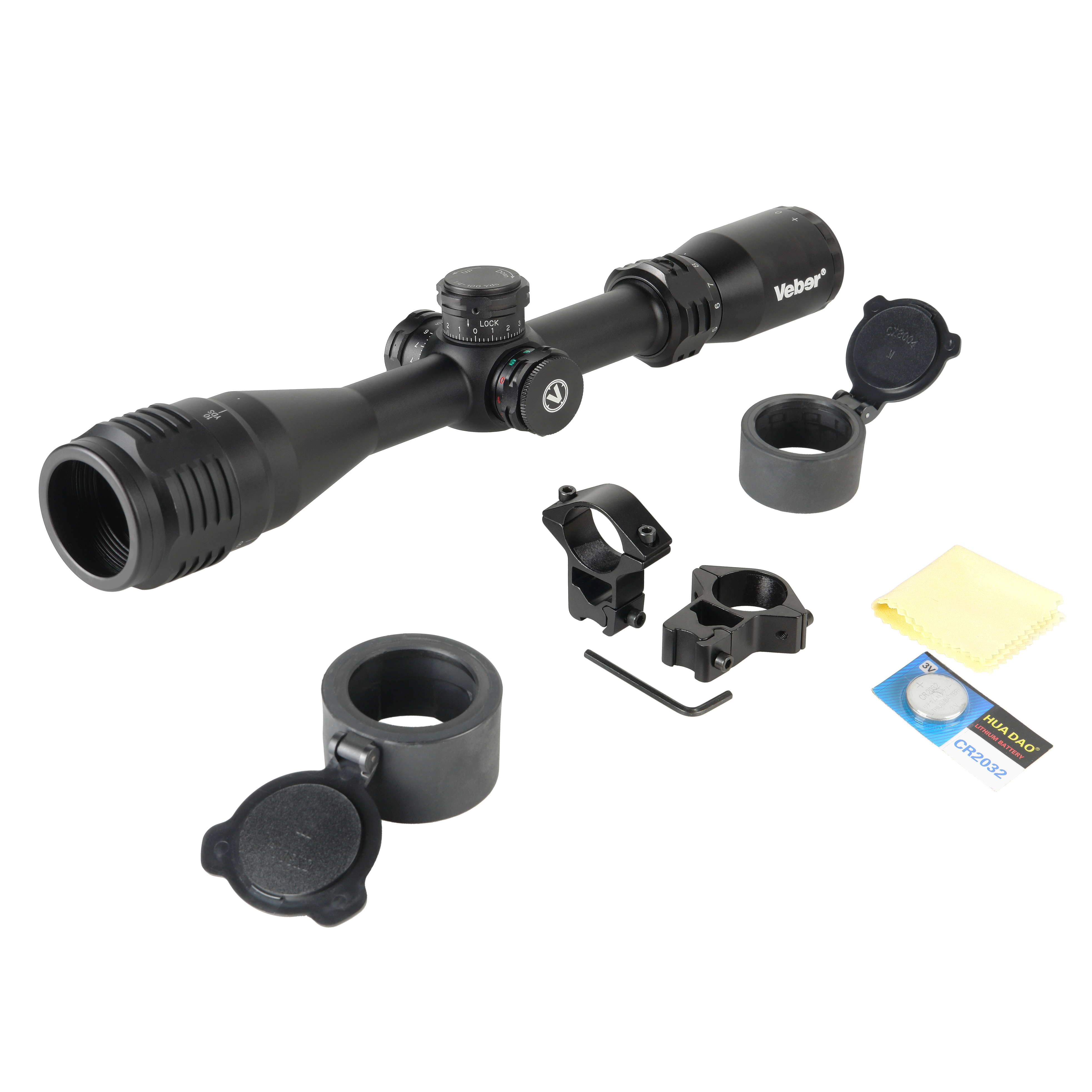 Прицел оптический Veber 3-9X40 AOE RG