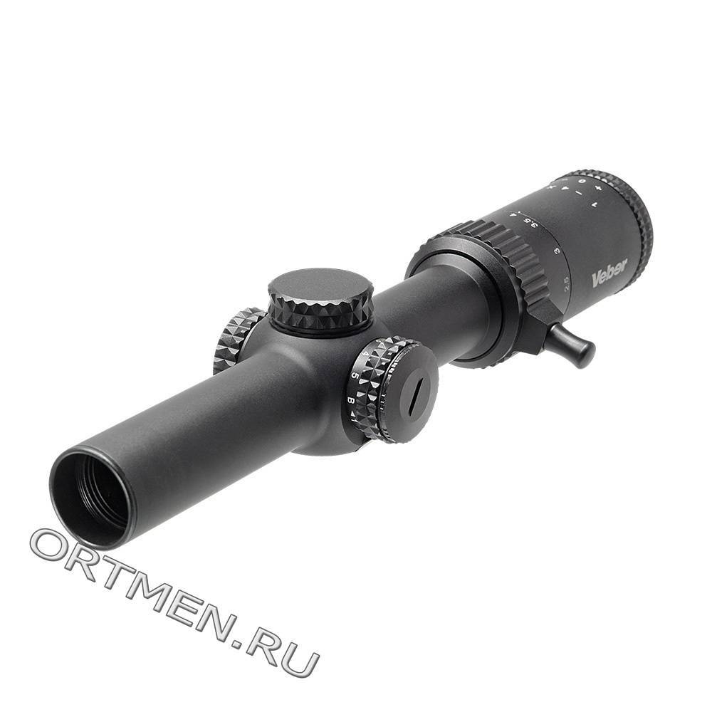 Прицел оптический Veber Wolf 1-4x24 GB DnD Загонник