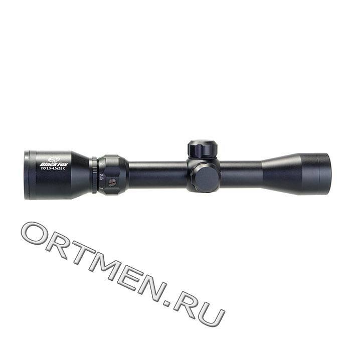 Прицел оптический Veber Black Fox 1,5-4,5x32 C