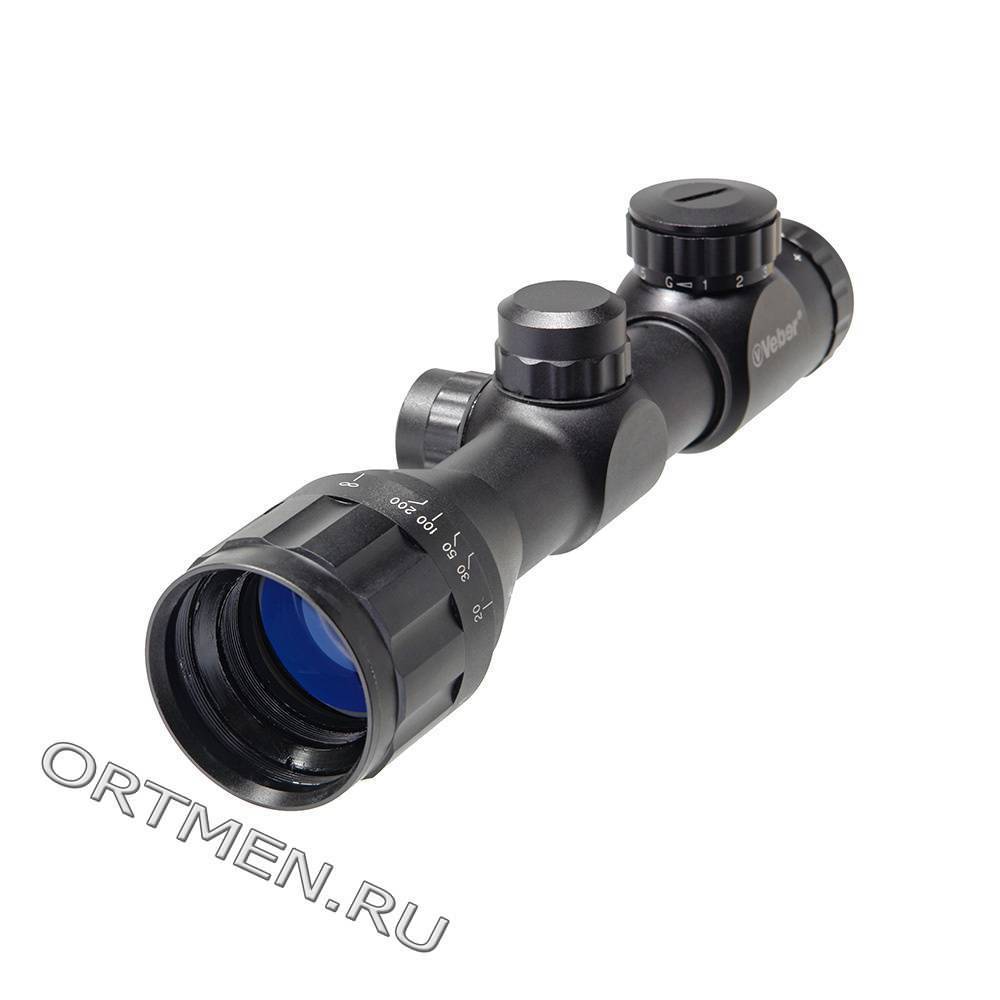 Прицел для арбалета оптический Veber Black Fox 4x32