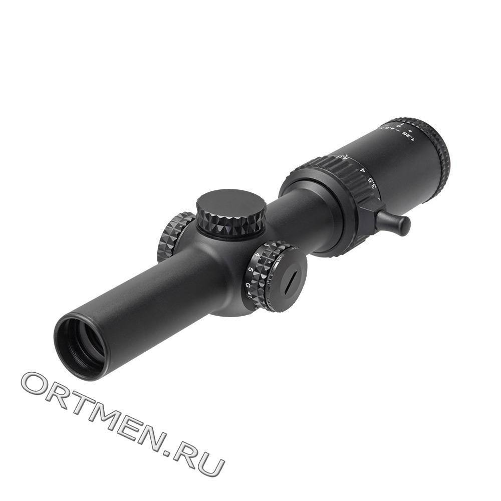 Прицел оптический Veber Wolf 1,25-4,5x26 IR DnD Загонник